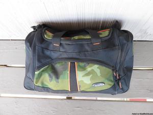 Found: black/camo travel bag