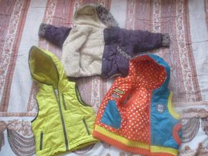 Girls Jacket and Vests With Hoods