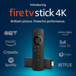 Programmed Amazon 4K Fire TV Sticks