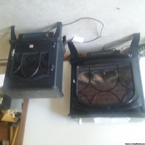 fire place style electric heaters