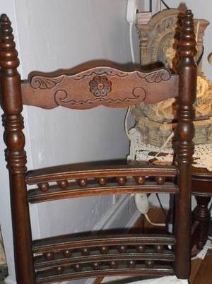 s hand carved nursing rocking chair, perfect condition