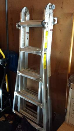 top of the line 3 way extension ladder 20 foot heavy duty