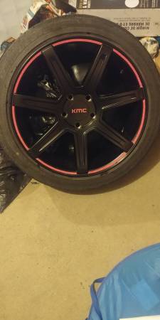 20" kmc wheels& tires