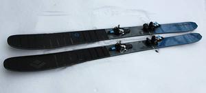 Black Diamond Boundary Pro 107 skis + Fritschi Tecton AT