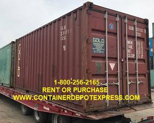 USED STEEL STORAGE CONTAINERS