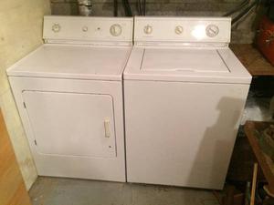 WCI/White washer & dryer- good condition