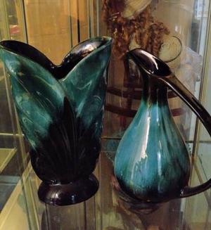 BMP Blue Mountain Pottery Vases