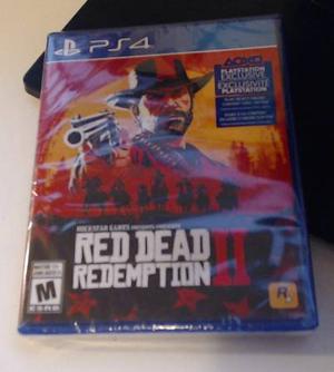 Brand new Preorder copy of Red Dead Redemption 2 PS4 with