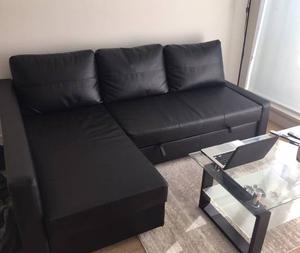 Friheten Leather Sectional Couch
