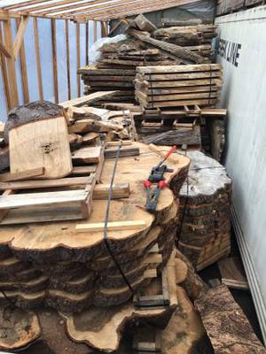 Live edge table tops, in all shapes and sizes, reclaimed