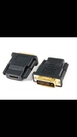 New Gold Plated DVI - HDMI Adapter