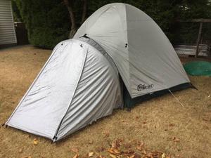 OUTBOUND 6 persons with Vestibule SILVER Four Season TENT