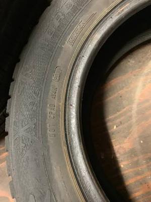 Pair of R15 Gislaved Nord Frost Winter tires