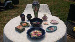 Quality Collection of Original Vintage MOORCROFT Art Pottery