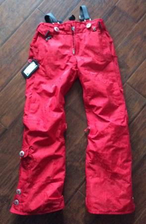 Scarlet Red 686 acc Woman's Size M Snowboard Pants