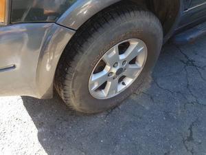Set of 4 Michelin winter tires on Ford Escape ally wheels