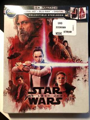 Star Wars The Last Jedi Steelbook (4K Ultra HD)