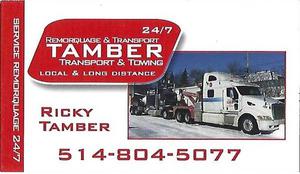 TAMBER towing and transport