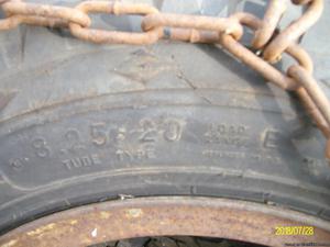 TIRES AND CHAINS