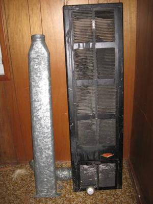 Used propane wall heater