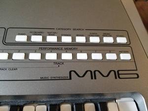 Yamaha mm6 synthesizer