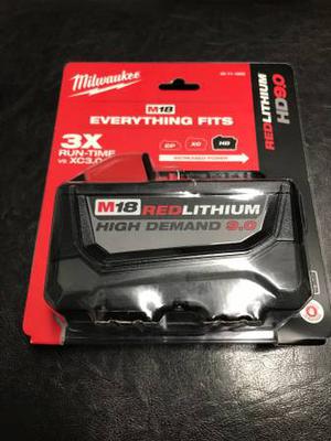 (new) Milwaukee M18 9ah battery