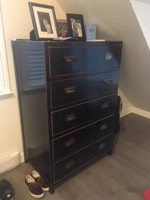 Chinese tall 5-drawer chest