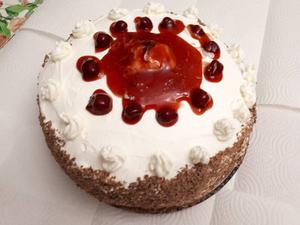 GINORMOUS HOMEMADE HIGH QUALITY REAL BLACK FOREST CAKE WITH