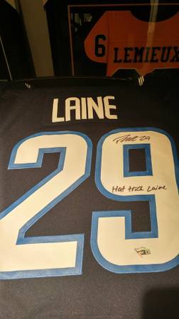 Laine signed jersey
