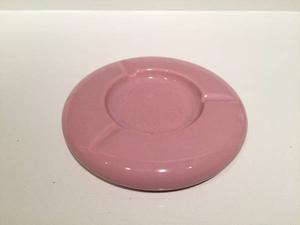 Vintage Art Deco Pink Ceramic Ashtray