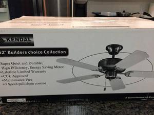 Ceiling Fan New in box (sliver / white)
