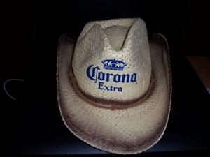 2 New Budweiser/Corona Extra Cowboy Hats