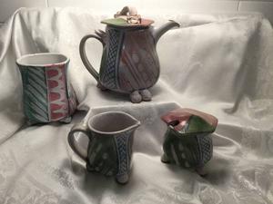 Algis Bubnys Pottery set
