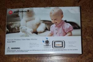 Euc Motorola remote wireless video baby monitor