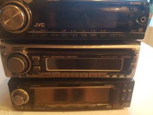 JVC and 2 Clarion Decks