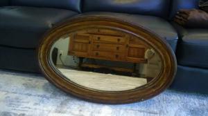 Oval mirror