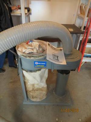 1 HP dust collector