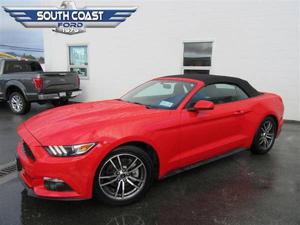  Ford Mustang EcoBoost Convertible