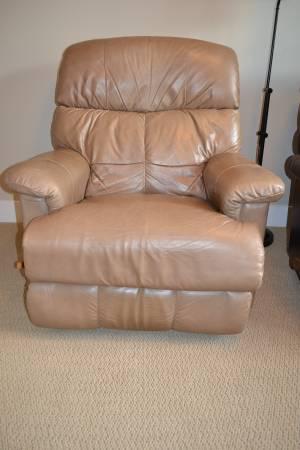 Lazy boy leather recliner