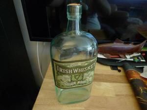 Finest Old Irish Whiskey Empty Display Bottle