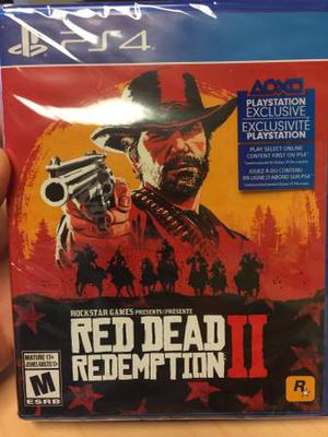 PS4 - Red Dead Redemption 2 - Brand New/Sealed