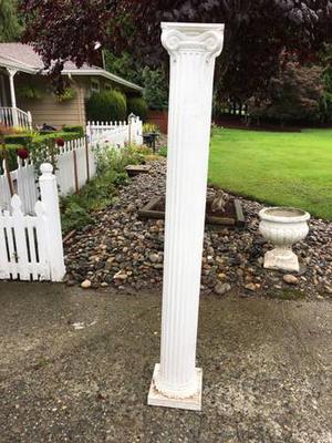 Pillar 6 ft tall