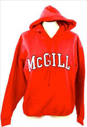 $$$ Have a used McGill hooded Adidas sweatshirt for sale. -