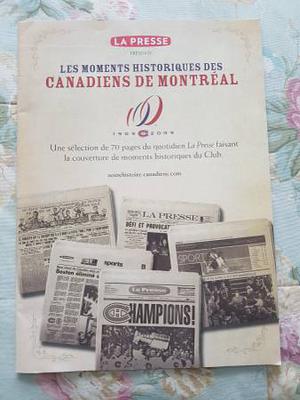 La Presse: Les Moments Historiques des Canadiens de Montreal