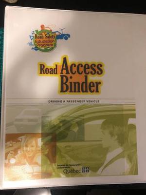 Road Access Binder