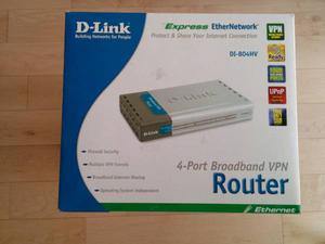 Router D Link - DI-804HV in original packaging