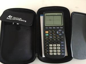 TI 83 PLUS GRAPHIC CALCULATOR, WITH CASE AND CABLES
