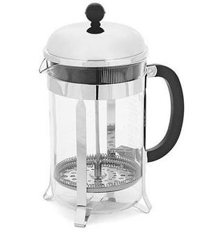 TWO 8 CUP 34 OZ FRENCH STAINLESS PRESS STEEL COFFEE MAKERS,