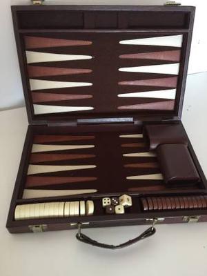 Vintage 19 inches Long, 15 Inches Wide Backgammon game,