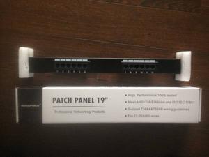 Brand New 12 Port Cat 6 Patch Panel (Rack Mountable)